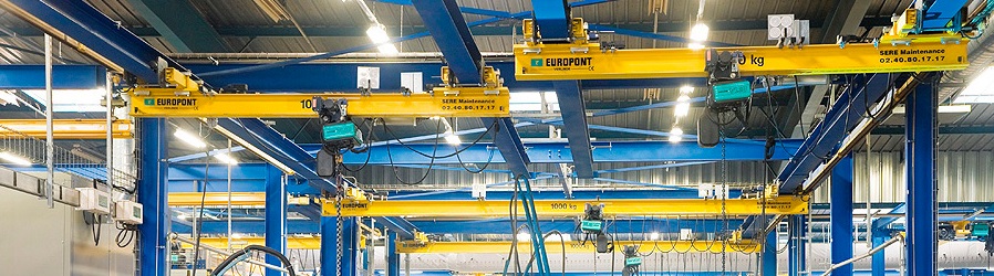 VERLINDE Toute la gamme complète de palans manuels et électrique