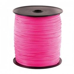CORDAGE POLYPROPYLÈNE TRESSÉ FLUO (DRISSE) en bobine