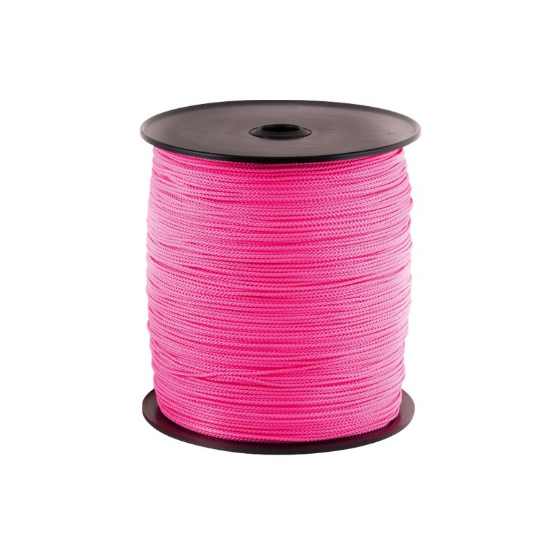 TRESSE POLYPROPYLENE FLUO ROSE 2,5MM X 200M