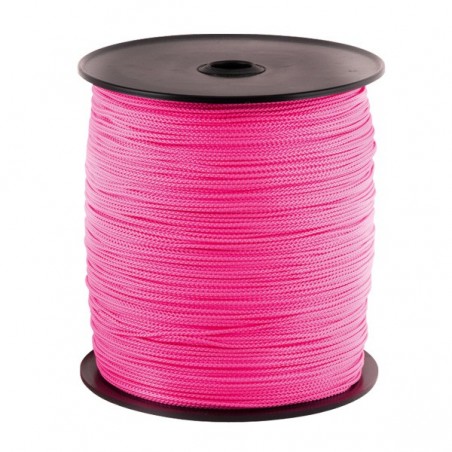 CORDAGE POLYPROPYLÈNE TRESSÉ FLUO (DRISSE) en bobine