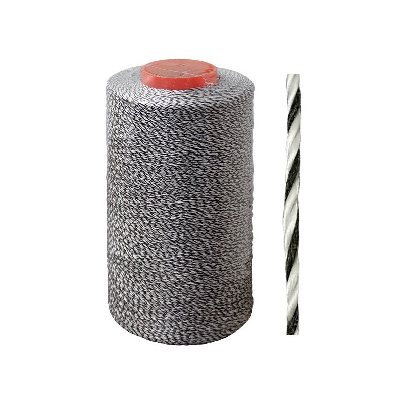 CORDAGE CÂBLÉ POLYAMIDE POUR TIRAGE DE LIGNES (FIL A AIGUILLER) en bobine