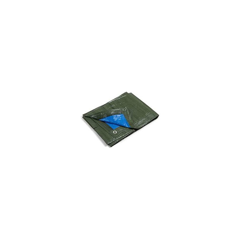 BACHE POLYETHYLENE 2 X 3 M BLEU/VERT 