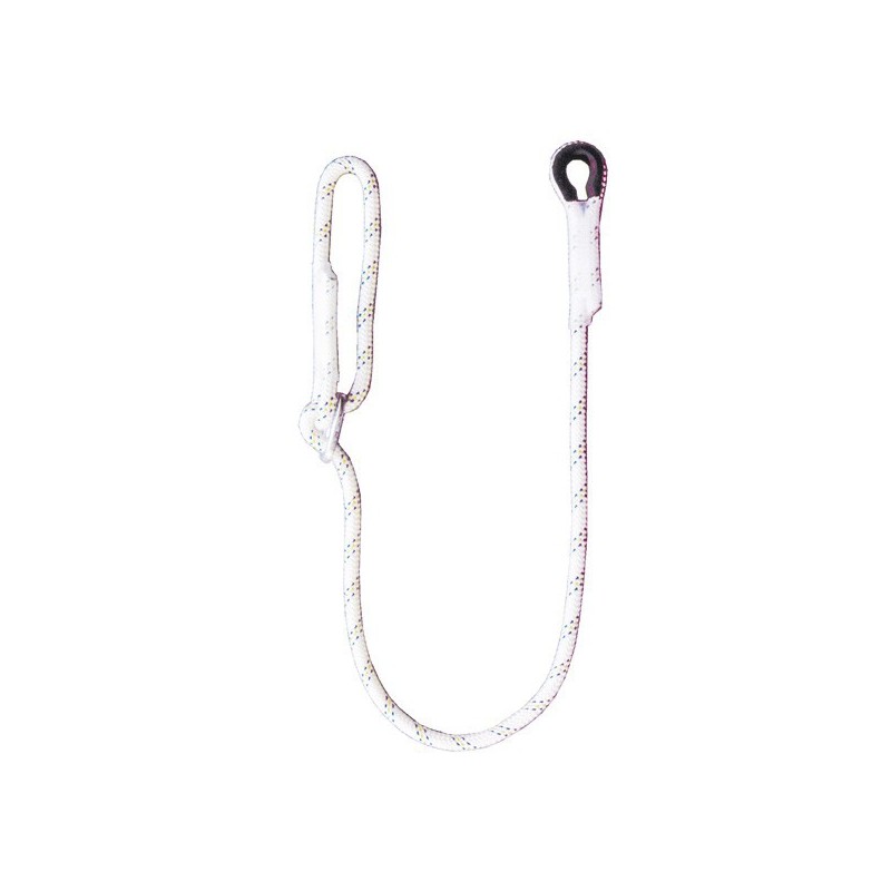 LONGE DE SÉCURITÉ RÉGLABLE D.14mm- Cordage polyamide tressé LONGE DE SÉCURITÉ RÉGLABLE D.14mm- Cordage polyamide tressé
