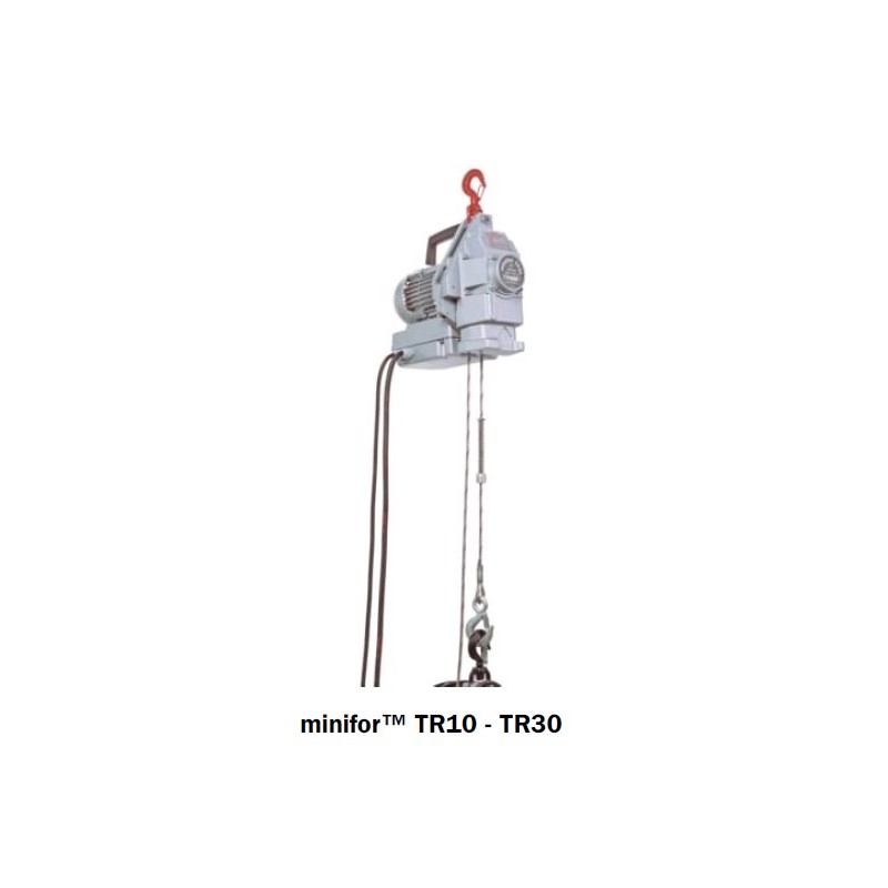 Minifor Standard (câble en sus) TR10 / TR30 / TR30S / TR50 (commande par boite à bouton filaire 2,5m HT, incluse) Minifor Standard (câble en sus) TR10 / TR30 / TR30S / TR50 (commande par boite à bouton filaire 2,5m HT, incluse)