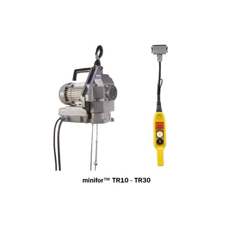 Minifor Standard (câble en sus) TR10 / TR30 / TR30S / TR50 (commande par boite à bouton filaire 2,5m HT, incluse) Minifor Standard (câble en sus) TR10 / TR30 / TR30S / TR50 (commande par boite à bouton filaire 2,5m HT, incluse)