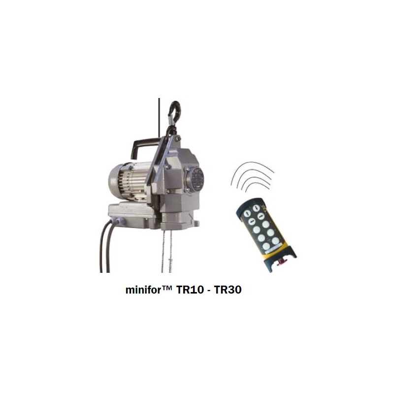 Minifor Standard (câble en sus) TR10 / TR30 / TR30S / TR50 (commande par radio commande , portée 500m, incluse) Minifor Standard (câble en sus) TR10 / TR30 / TR30S / TR50 (commande par radio commande , portée 500m, incluse)