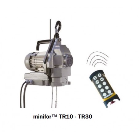 Minifor Standard (câble en sus) TR10 / TR30 / TR30S / TR50 (commande par radio commande , portée 500m, incluse) 