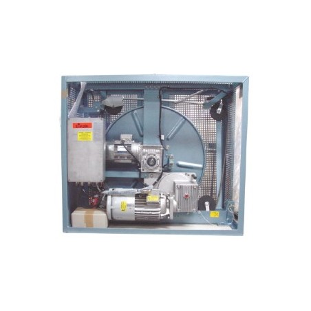 B- TIRAK EN CHASSIS AVEC ENROULEUR DE CABLE ENTRAINE PAR LE TREUIL