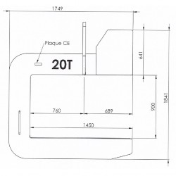 CE DE LEVAGE CMU 20 T