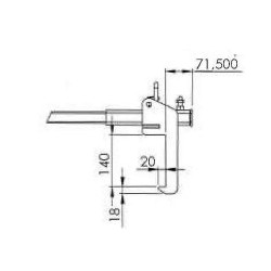 PALONNIER REGLBLE CMU 0T200