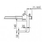 PALONNIER REGLBLE CMU 0T200