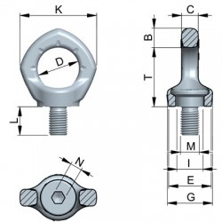 INOX-STAR®, metric thread