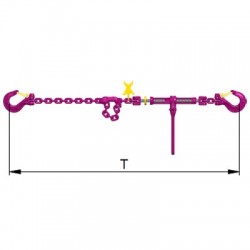 ICE Lashing chains with tensioner ICE-CURT-GAKO and IMVK