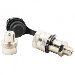 1/4"  High Flow Coupler,   Set of CH14M + CH1/4F