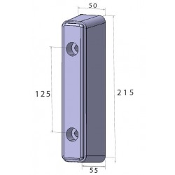 BUTOIR CAOUTCHOUC HAUTEUR 215 MM