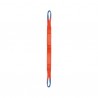 ÉLINGUE SANGLE POLYESTER 4 BANDES PORTEUSES - 2 Boucles 