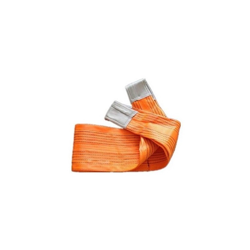 ÉLINGUE SANGLE DOUBLE POLYESTER - 2 Boucles ÉLINGUE SANGLE DOUBLE POLYESTER - 2 Boucles