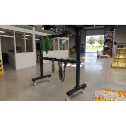 Portique mobile porte accessoires 940 - force 1000 kg