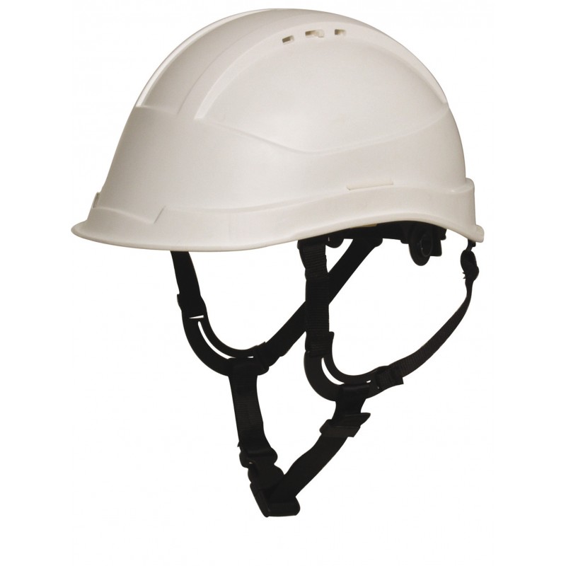 CASQUE KARA 4PTS BOUCLE BLANC