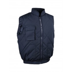 GILET MARINE POCHE