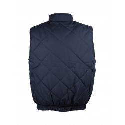 GILET MARINE POCHE