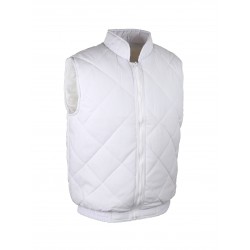 GILET POLY/COTON