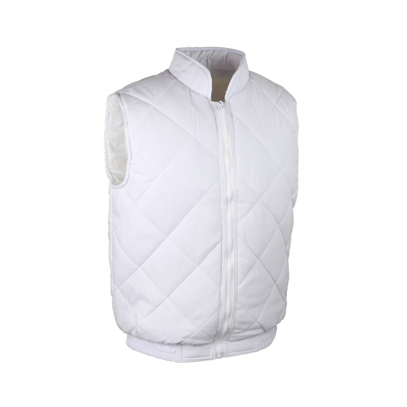 GILET POLY/COTON