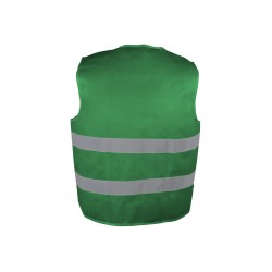 GILET VERT 2 BANDES HV