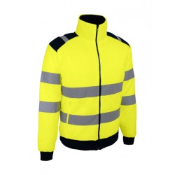 VESTE POLAIRE HAUTE VISIBILITE