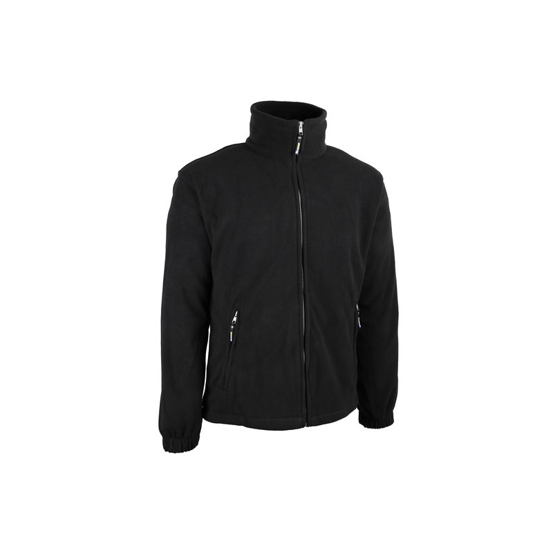 VESTE POLAIRE NOIRE