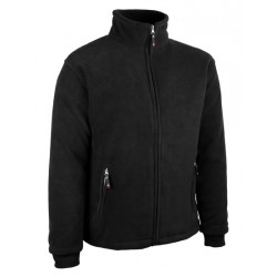 VESTE POLAIRE NOIRE