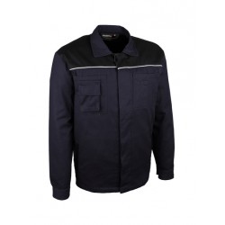 VESTE 100%COTON MARINE