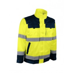 VESTE HV JAUNE POLY COTON