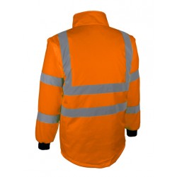 VESTE HV ORANGE POLAIRE 