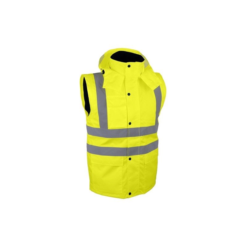 VESTE HV JAUNE DLE POLAIRE 