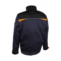 VESTE MARINE POLY/COTON 