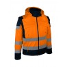 VESTE COUPE VENT ORANGE FLUO S