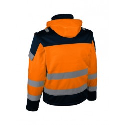 VESTE COUPE VENT ORANGE FLUO S