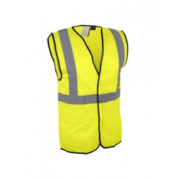 GILET HTE VISIB JAUNE 