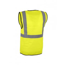 GILET HTE VISIB JAUNE 