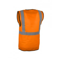 GILET HTE VIS. ORANGE 