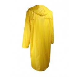 MANTEAU PVC/POLY JAUNE