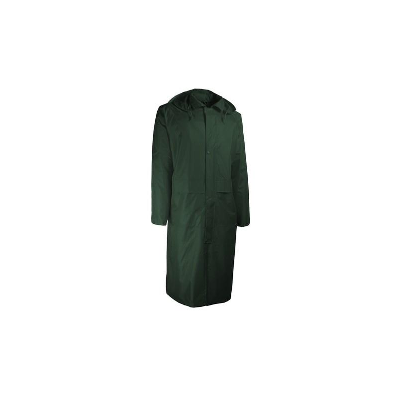 MANTEAU PVC/POLY VERT