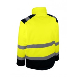 VESTE SOFTSHELL HV JAUNE