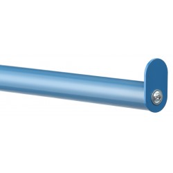 Barre de portée, revêtement PVC et butée - E4614-1TAAS - FETRA