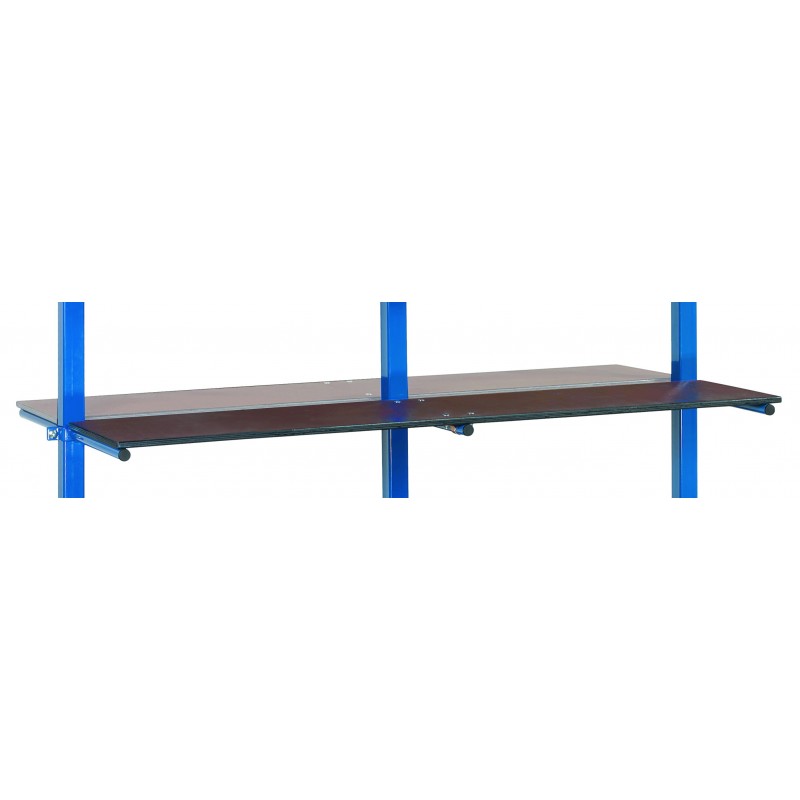 Plateaux pour chariots cantilever avec PVC –Accessoires- - E4626-1ET - FETRA
