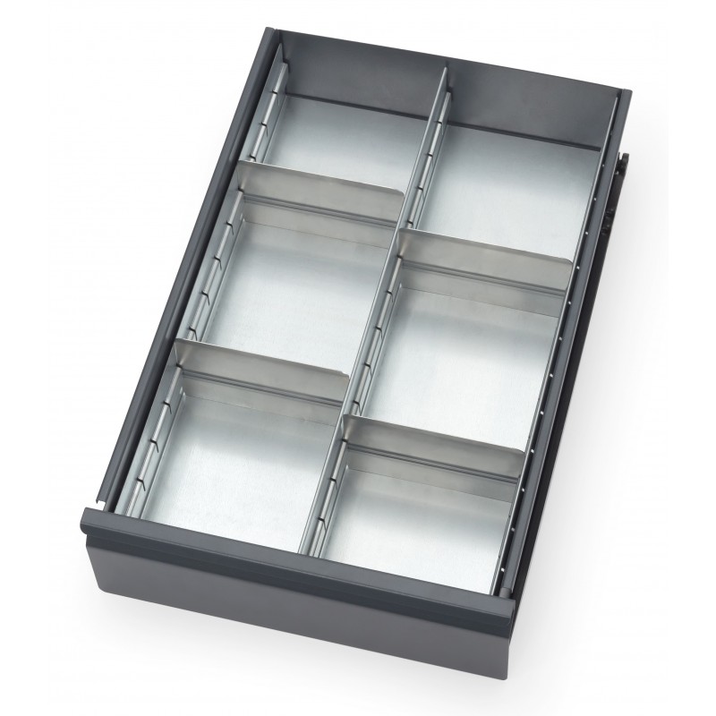 Division de tiroir en tôle zinguée - 2146 - FETRA