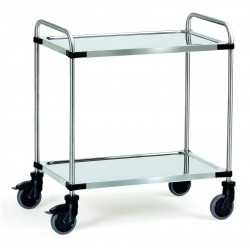 Chariot inox 2 plateaux - 5001 - FETRA