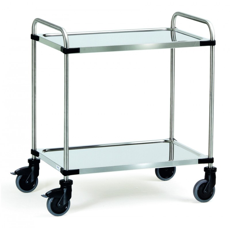 Chariot inox 2 plateaux - 5001 - FETRA