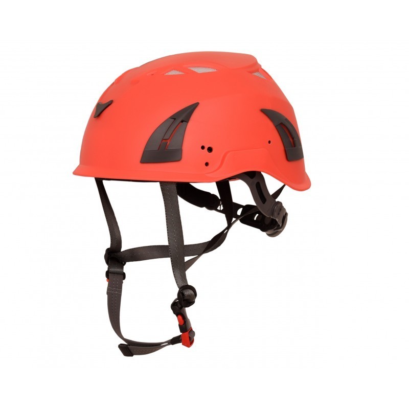 Casque de sécurité FOX - coloris rouge - KRATOS SAFETY